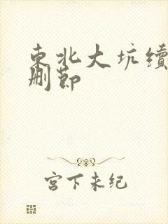 东北大坑续集未删节