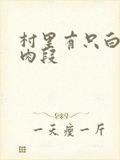 村里有只白骨精肉段