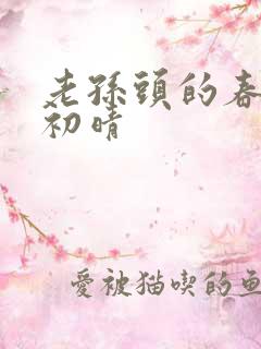 老孙头的春天林初晴