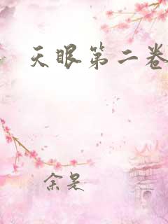 天眼第二卷