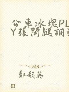 公车冰块PLAY张开腿调教