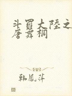 斗罗大陆之肉奴唐舞桐