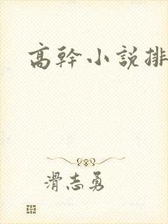 高干小说排行榜