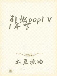 引燃pop1∨1年下