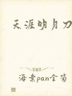 天涯明月刀盒子