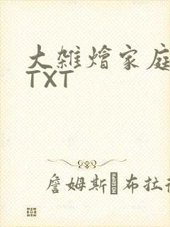 大杂烩家庭小说TXT