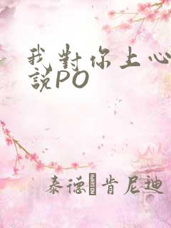 我对你上心了小说PO