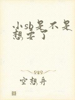 小sb是不是又想要了