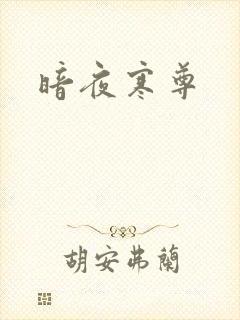 暗夜寒尊