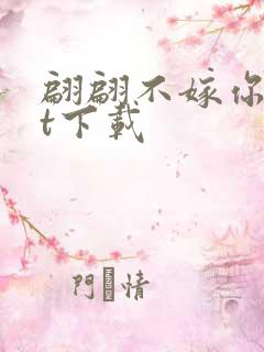 翩翩不嫁你txt下载