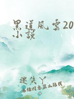 黑道风云20年小说