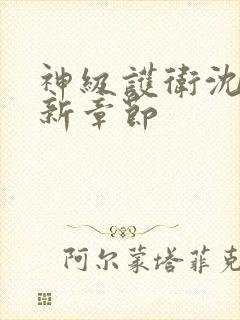 神级护卫沈浪最新章节