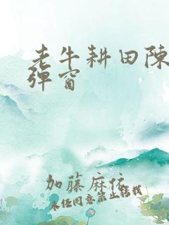 老牛耕田陈雪无弹窗