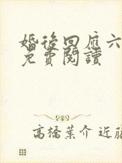 婚后回应六盲星免费阅读
