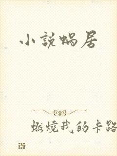 小说蜗居