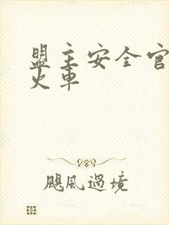 盟主安全官被开火车