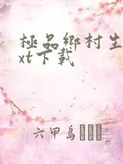 极品乡村生活txt下载