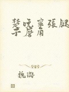 楚晚宁张腿放棋子磨角