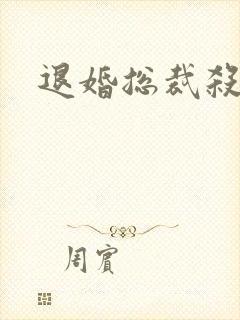 退婚总裁杀手妻