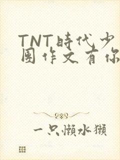 TNT时代少年团作文有你真好