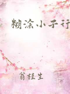 糊涂小子行大运