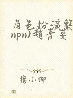 角色扮演系统(npn)赵青蔓