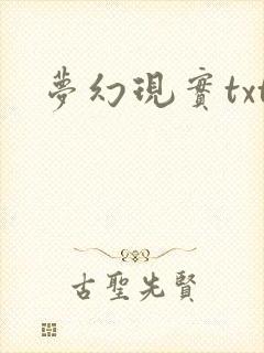 梦幻现实txt