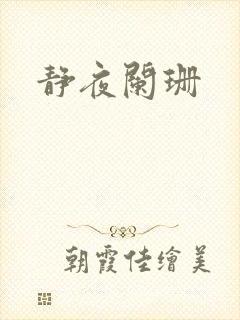 静夜阑珊