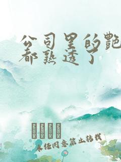 公司里的艳妇们都熟透了