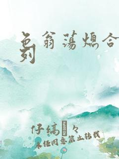 色翁荡熄合集系列