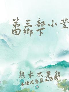 第三部小莹乱翁回乡下