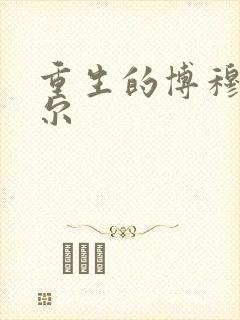 重生的博穆博果尔