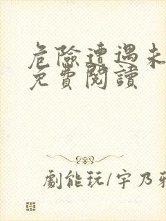 危险遭遇未增删免费阅读