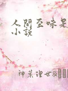 人间至味是清欢小说