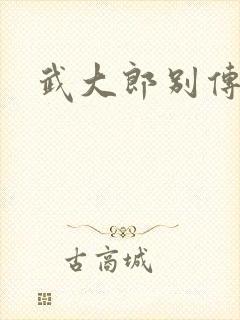 武大郎别传