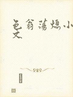 色翁荡熄小说全文