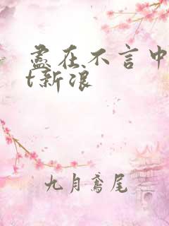 尽在不言中txt新浪