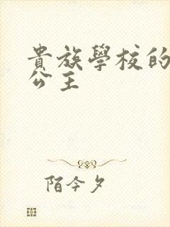 贵族学校的双面公主