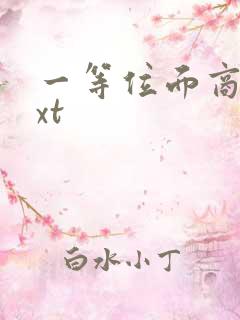 一等位面商人txt