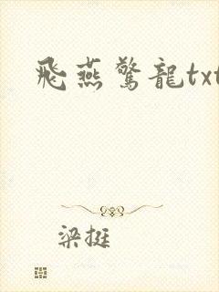 飞燕惊龙txt