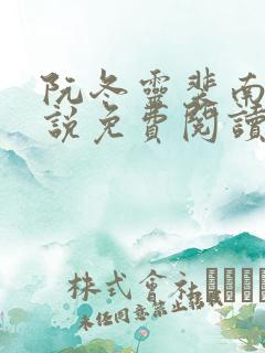 阮冬灵裴南曜小说免费阅读