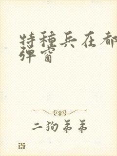 特种兵在都市无弹窗