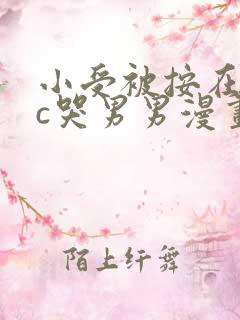 小受被按在墙上c哭男男漫画