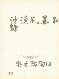 沙漠风暴 跳跳糖