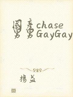 国产chase男男GayGay