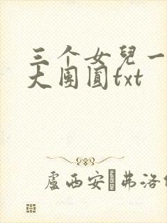 三个女儿一锅烩大团圆txt