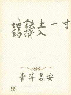 地铁上一寸一寸的挤入