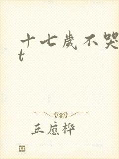 十七岁不哭txt