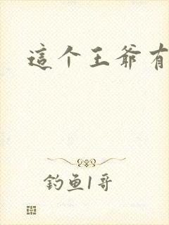 这个王爷有点坏