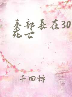 秦部长在301死亡